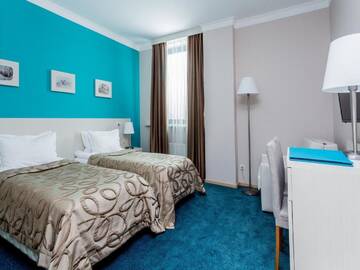 Двухместный номер с 2 отдельными кроватями в Отеле Aqua-Minsk Hotel